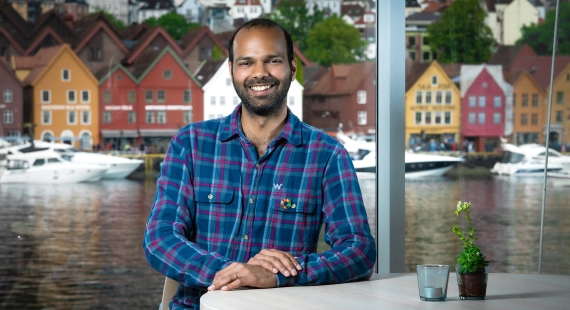 Siddharth Sareen. (Foto: Trygve Tollefsen, Akademiet for yngre forskere.)