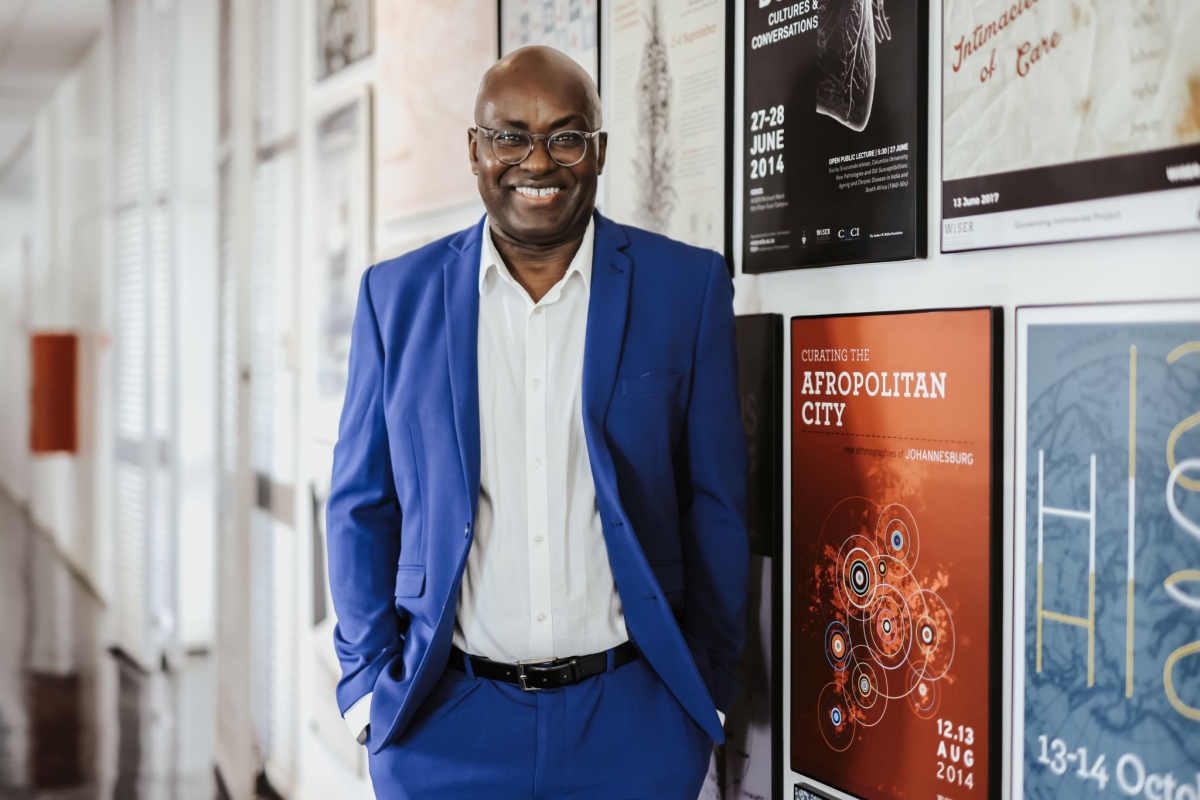 Portrait of Achille Mbembe