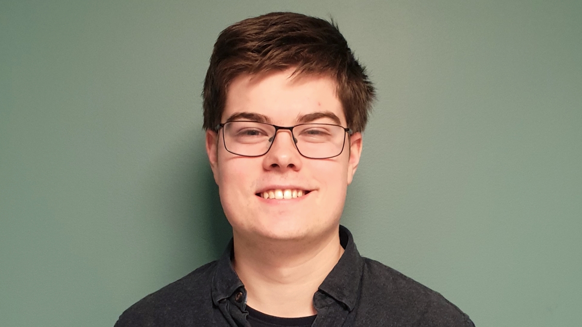 Edvard Hove Rosenlund, Bergen Katedralskole. Foto: privat.