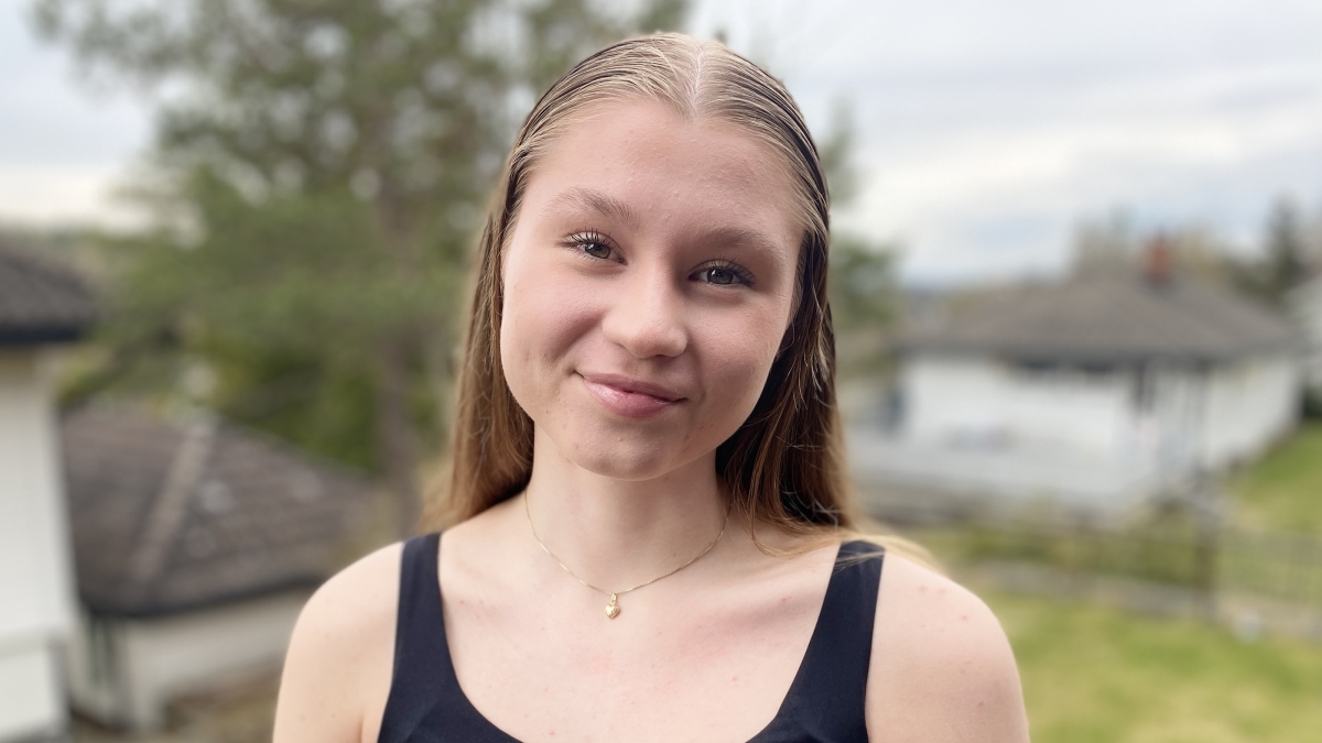 Erika Lind-Larsen, Vestby vgs. Foto: privat.