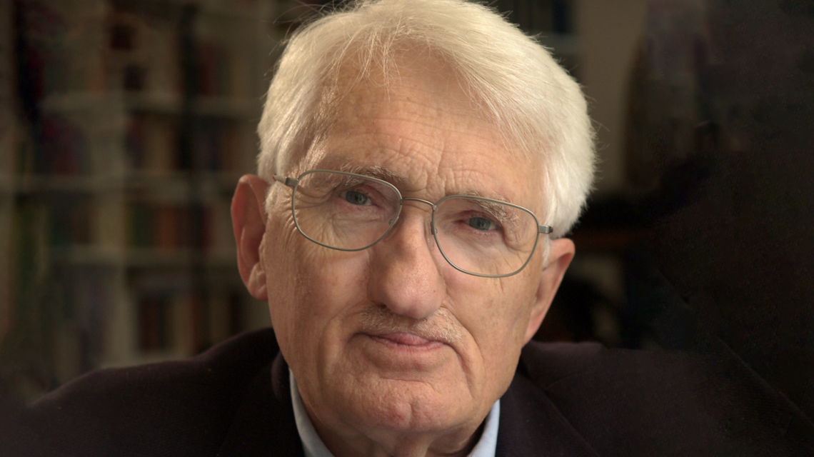 Portrait of Jürgen Habermas Photo: Florian Breier