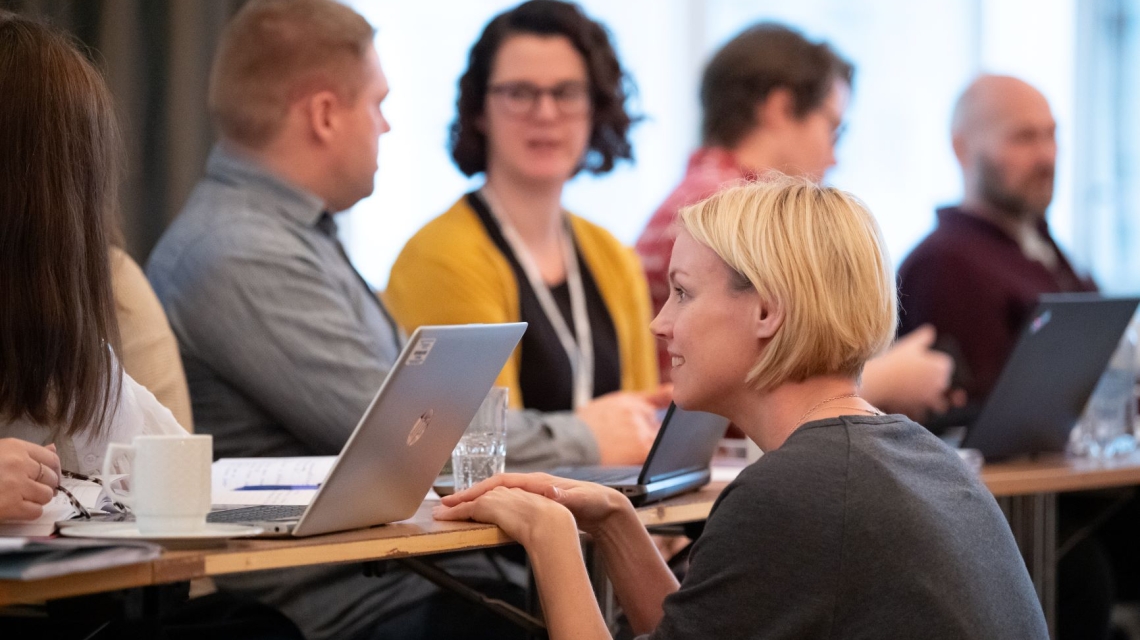 Lærere på fjorårets lærerseminar. Foto: Thor Brødreskift